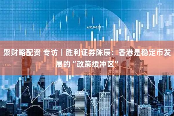 聚财略配资 专访|胜利证券陈辰:香港是稳定币发展的“政策缓冲区”