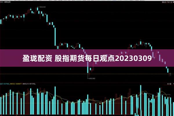 盈珑配资 股指期货每日观点20230309